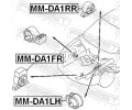 FEBEST Zavěšení motoru FBS MM-DA1RR, MM-DA1RR