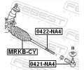 FEBEST Maneta zen FBS MRKB-CY, MRKB-CY