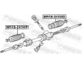 FEBEST Maneta zen FBS MRKB-D05WP, MRKB-D05WP