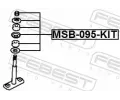 FEBEST Sada na opravu spojovací tyče stabilizátoru FBS MSB-095-KIT, MSB-095-KIT