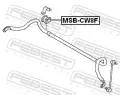 FEBEST Drk pnho stabiliztoru FBS MSB-CW8F, MSB-CW8F