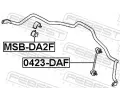 FEBEST Držák příčného stabilizátoru FBS MSB-DA2F, MSB-DA2F