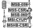 FEBEST Miska pruiny FBS MSI-CYUP, MSI-CYUP