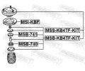 FEBEST Opravn sada hornho uloen tlumi FBS MSS-KB4TF-KIT, MSS-KB4TF-KIT