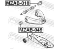 FEBEST Uložení řídicího mechanismu FBS MZAB-018, MZAB-018