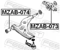 FEBEST Uložení řídicího mechanismu FBS MZAB-073, MZAB-073