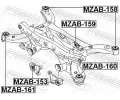 FEBEST Uloen diferencilu FBS MZAB-153, MZAB-153