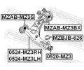FEBEST Uloen dicho mechanismu FBS MZAB-MZ3BX, MZAB-MZ3BX