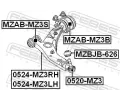 FEBEST Uloen dicho mechanismu FBS MZAB-MZ3S, MZAB-MZ3S