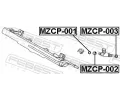 FEBEST Tsnic krouek drku trysky FBS MZCP-002, MZCP-002