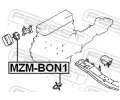 FEBEST Zaven motoru FBS MZM-BON1, MZM-BON1