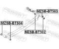 FEBEST Loiskov pouzdro listov pruiny FBS MZSB-BT503, MZSB-BT503