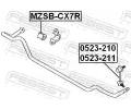 FEBEST Drk pnho stabiliztoru FBS MZSB-CX7R, MZSB-CX7R