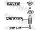FEBEST Ochrann vko / prachovka tlumie FBS MZSHB-323F, MZSHB-323F