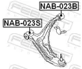 FEBEST Uloen dicho mechanismu FBS NAB-023S, NAB-023S