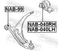 FEBEST Uloen dicho mechanismu FBS NAB-040LH, NAB-040LH