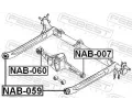 FEBEST Uložení řídicího mechanismu FBS NAB-060, NAB-060