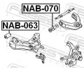 FEBEST Uložení řídicího mechanismu FBS NAB-070, NAB-070