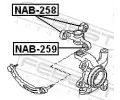FEBEST Ulo�en� ��dic�ho mechanismu FBS NAB-259, NAB-259