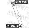 FEBEST Pouzdro tlumie FBS NAB-289, NAB-289