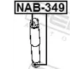 FEBEST Pouzdro tlumie FBS NAB-349, NAB-349