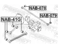 FEBEST Uloen dicho mechanismu FBS NAB-41G, NAB-41G