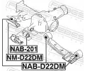 FEBEST Ulo�en� diferenci�lu FBS NAB-D22DM, NAB-D22DM