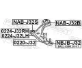FEBEST Uloen dicho mechanismu FBS NAB-J32S, NAB-J32S