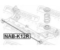 FEBEST Zaven tla npravy FBS NAB-K12R, NAB-K12R