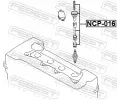 FEBEST Zástrčka zapalovací cívky FBS NCP-016, NCP-016