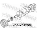 FEBEST �emenice klikov�ho h��dele FBS NDS-YD22DD, NDS-YD22DD