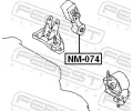 FEBEST Zavěšení motoru FBS NM-074, NM-074