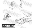 FEBEST Zavěšení motoru FBS NM-B15F, NM-B15F