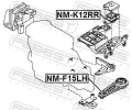 FEBEST Zavěšení motoru FBS NM-F15LH, NM-F15LH