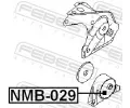 FEBEST Zavěšení motoru FBS NMB-029, NMB-029