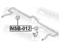 FEBEST Drk pnho stabiliztoru FBS NSB-012, NSB-012