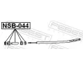 FEBEST Uloen dicho mechanismu FBS NSB-044, NSB-044