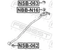 FEBEST Pouzdro adic tye FBS NSB-063, NSB-063