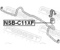 FEBEST Drk pnho stabiliztoru FBS NSB-C11XF, NSB-C11XF