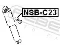 FEBEST Distann trubika tlumie FBS NSB-C23, NSB-C23