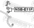 FEBEST Držák příčného stabilizátoru FBS NSB-E11F, NSB-E11F