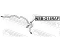 FEBEST Držák příčného stabilizátoru FBS NSB-G15RAF, NSB-G15RAF
