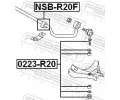 FEBEST Drk pnho stabiliztoru FBS NSB-R20F, NSB-R20F