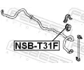 FEBEST Držák příčného stabilizátoru FBS NSB-T31F, NSB-T31F