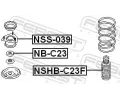 FEBEST Ochrann� v�ko / prachovka tlumi�e FBS NSHB-C23F, NSHB-C23F