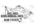 FEBEST Uchycen pomocnho rmu / nosie agregt FBS NSL-NM3, NSL-NM3