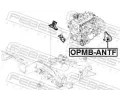 FEBEST Zavěšení motoru FBS OPMB-ANTF, OPMB-ANTF