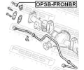 FEBEST Drk pnho stabiliztoru FBS OPSB-FRONBR, OPSB-FRONBR