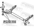 FEBEST Zaven tla npravy FBS PGAB-004, PGAB-004