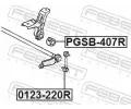 FEBEST Drk pnho stabiliztoru FBS PGSB-407R, PGSB-407R